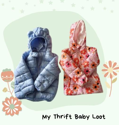 Preloved Babyhug puffy winter jackets (2-3 years)